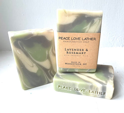 Lavender and Rosemary Coconut Milk Soap