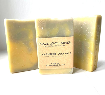 Lavender Orange Coconut Milk Soap