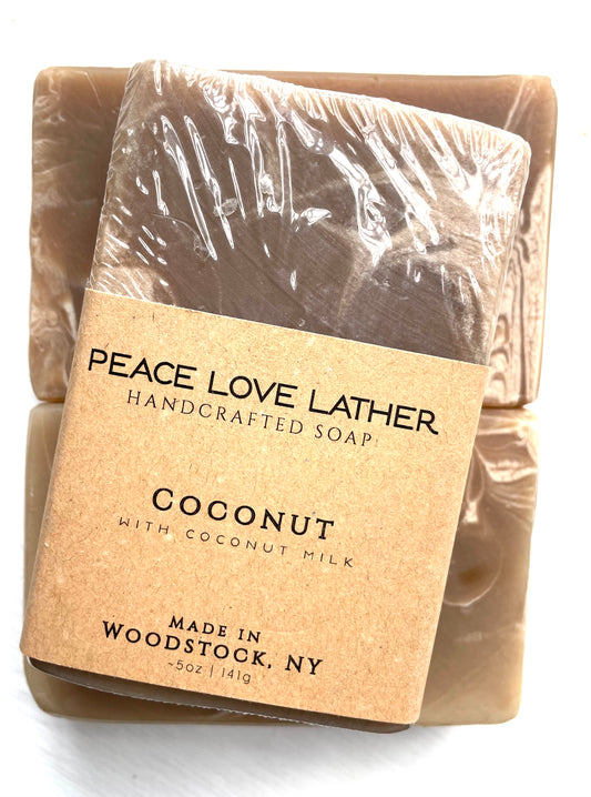 Coconut Soap with Coconut Milk