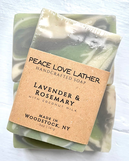 Lavender and Rosemary Coconut Milk Soap